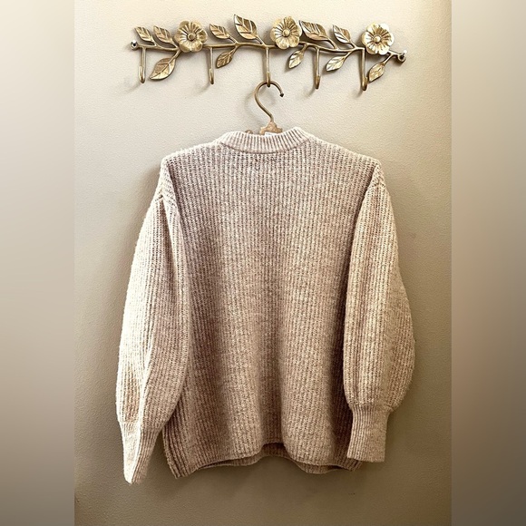 ASOS DESIGN Beige Knit Sweater - Picture 2 of 3